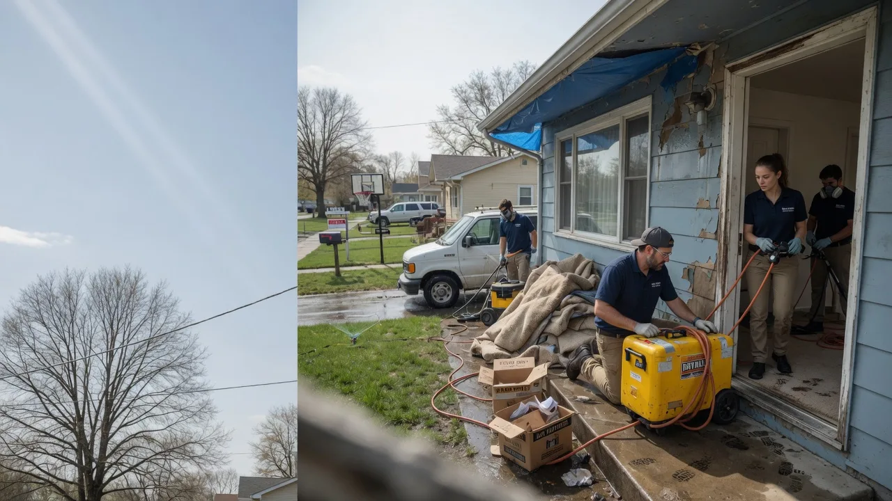 Basement Flood Cleanup in New Concord, KY near me